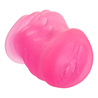 Calexotics - Pop Sock Grip-N-Stroke Pengurut Zakar Lelaki Saiz Besar Merah Jambu