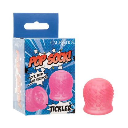 Calexotics - Pelincir Lelaki Reversibel Pop Sock Tickler Merah Jambu