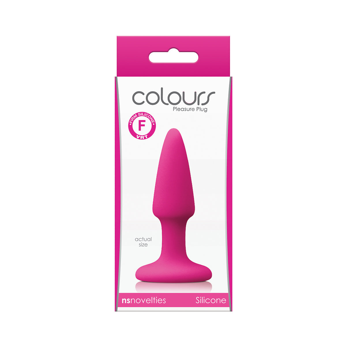 Colours - Pleasures Mini Silicone Anal Plug Pink