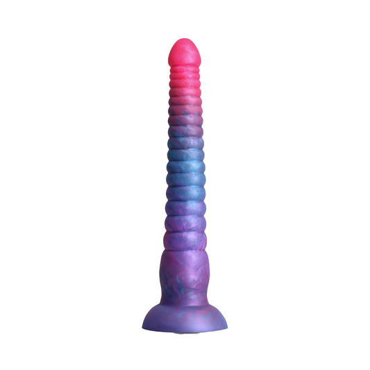 Colours - Stacked 9-inch Silicone Dildo Pink Blue