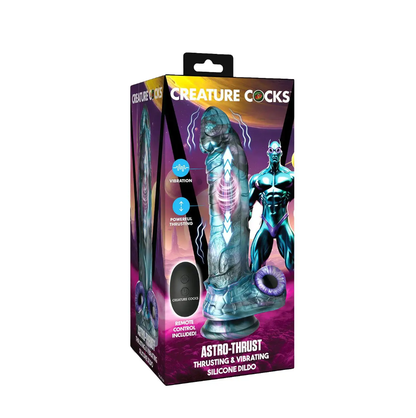 Creature Cocks – Dildo Bergetar Menujah Astro-Thrust 9.3”