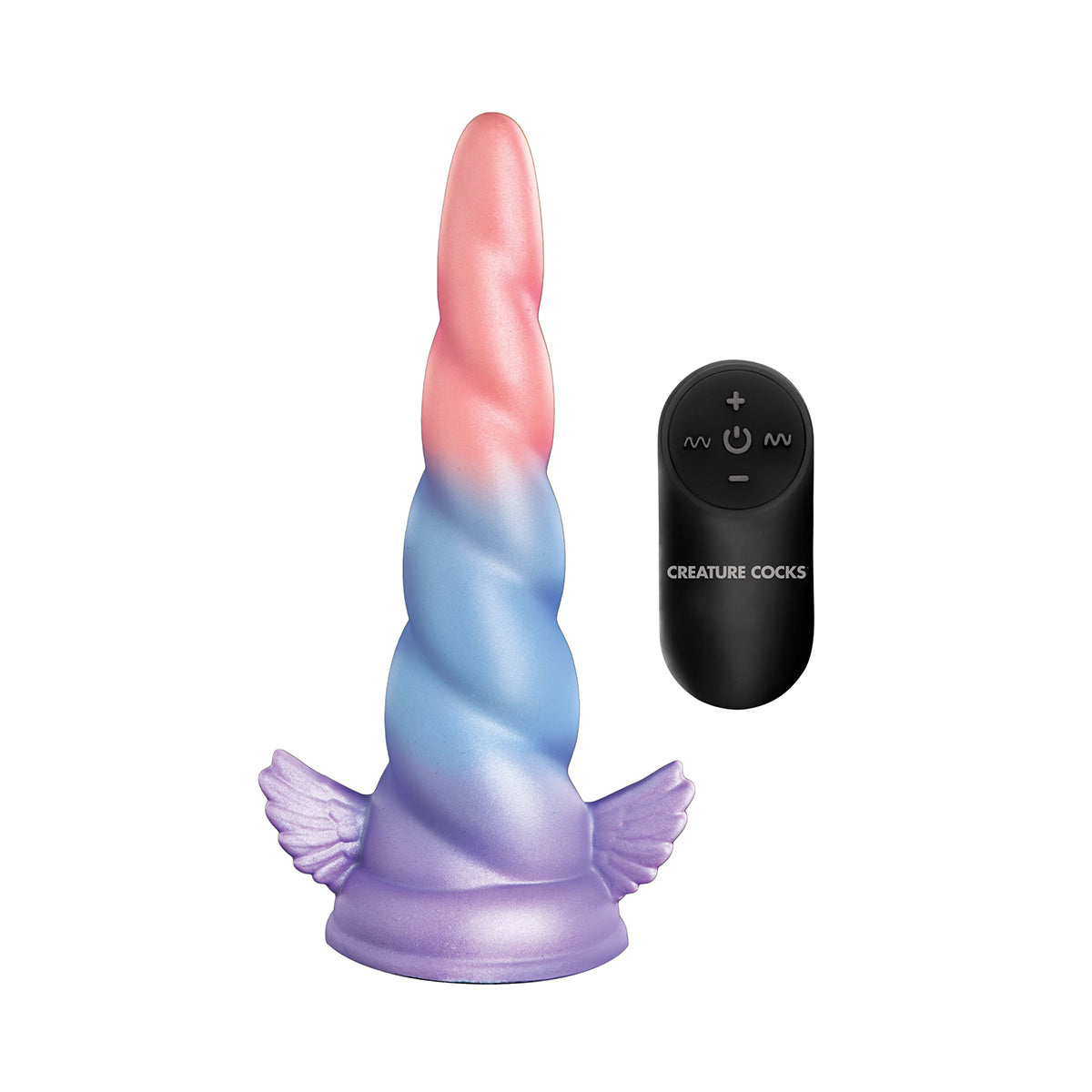 Creature Cocks – Deluxe Dream Rider 7.8” Unicorn Dildo with Remote