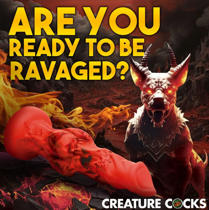 Creature Cocks – Dildo Silikon Fire Hound 6.75”