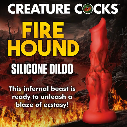 Creature Cocks – Dildo Silikon Fire Hound 6.75”