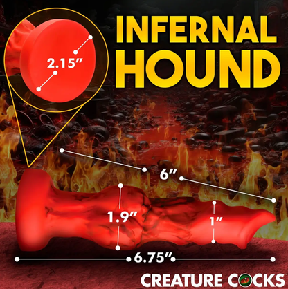 Creature Cocks – Dildo Silikon Fire Hound 6.75”