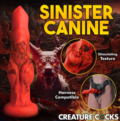 Creature Cocks – Dildo Silikon Fire Hound 6.75”