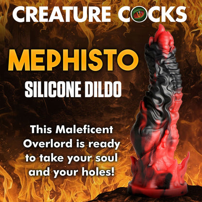 Zakar Makhluk - Dildo Cawan Sedutan Silikon Mephisto 7.3 Inci