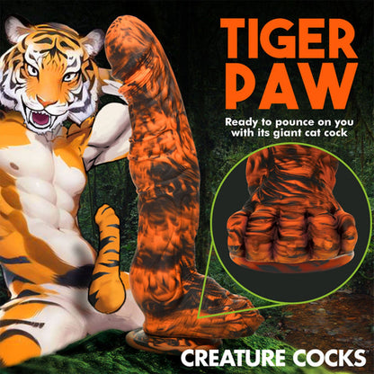 Creature Cocks – Dildo Fantasi Silikon Sabertooth Cawan Sedut