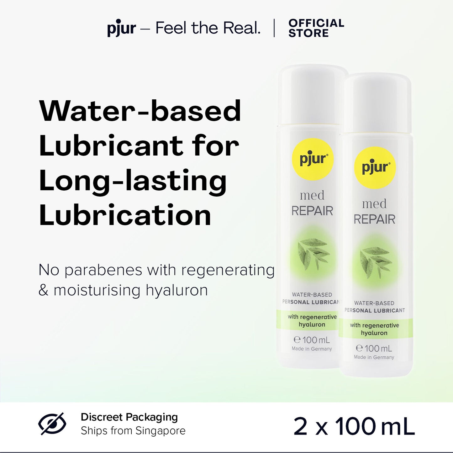Pjur Med Repair Glide Additional Moisture Water Based Lubricant 100ml