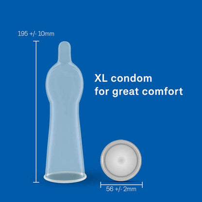 Durex - Kondom Comfort XL Easy On 3 pcs