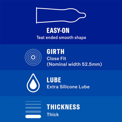 Durex - Kondom Ekstra Selamat 3pcs