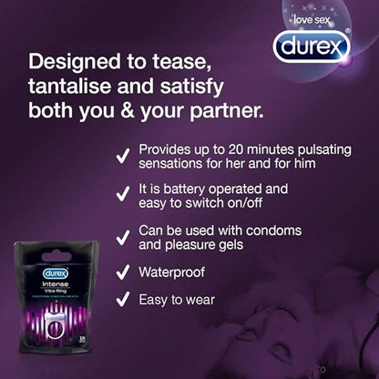 Durex - Cincin Zakar Bergetar Intens
