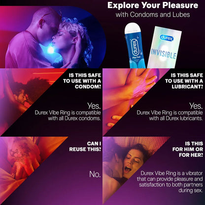 Durex - Cincin Zakar Bergetar Intens