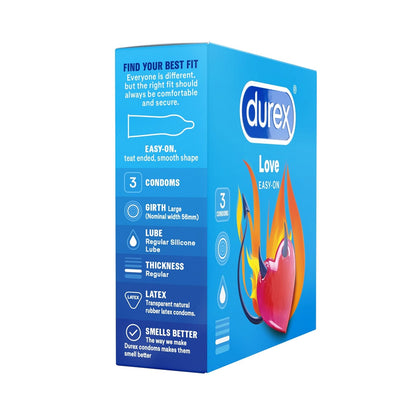 Durex - Love Easy On 3 Keping Kondom