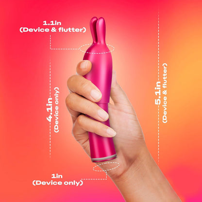 Durex - Play 2in1 Vibrator dan Tip Pemancing Rangsangan Klitoral dan G-spot