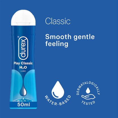 Durex - Pelincir Berasaskan Air Klasik Play Feel 50ml