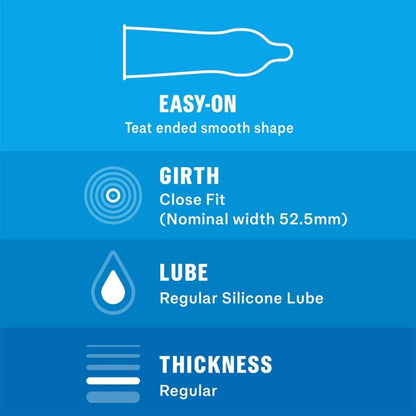 Durex - Kondom Close Fit 3 keping
