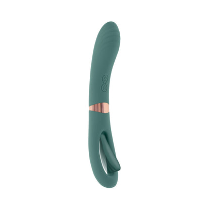 Evolved - Chick Flick Vibrator Silikon Melengkung G-spot dan Klitoris