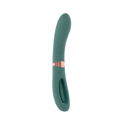Evolved - Chick Flick Vibrator Silikon Melengkung G-spot dan Klitoris