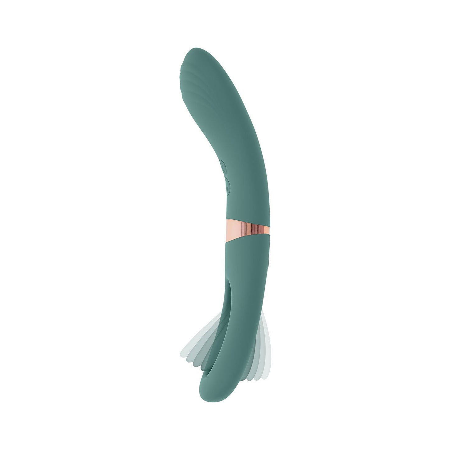 Evolved - Chick Flick Curved Silicone G-spot and Clitoral Vibrator