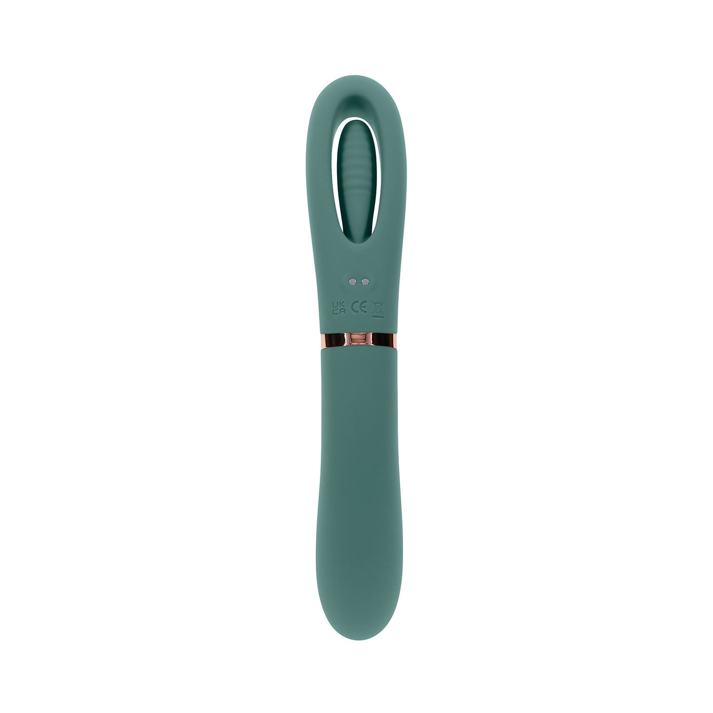 Evolved - Chick Flick Curved Silicone G-spot and Clitoral Vibrator