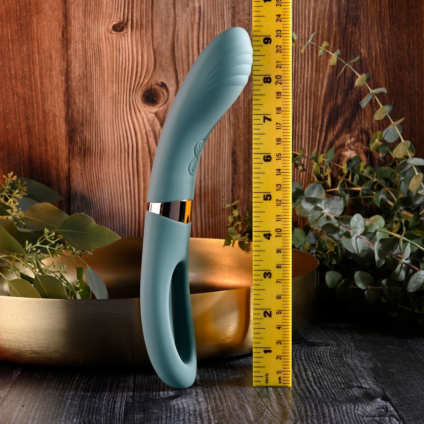 Evolved - Chick Flick Curved Silicone G-spot and Clitoral Vibrator