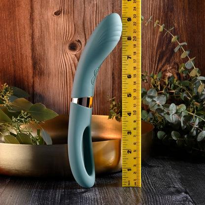 Evolved - Chick Flick Vibrator Silikon Melengkung G-spot dan Klitoris