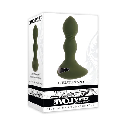 Evolved - Palam Anal Bergetar Silikon Boleh Dicas Leftenan