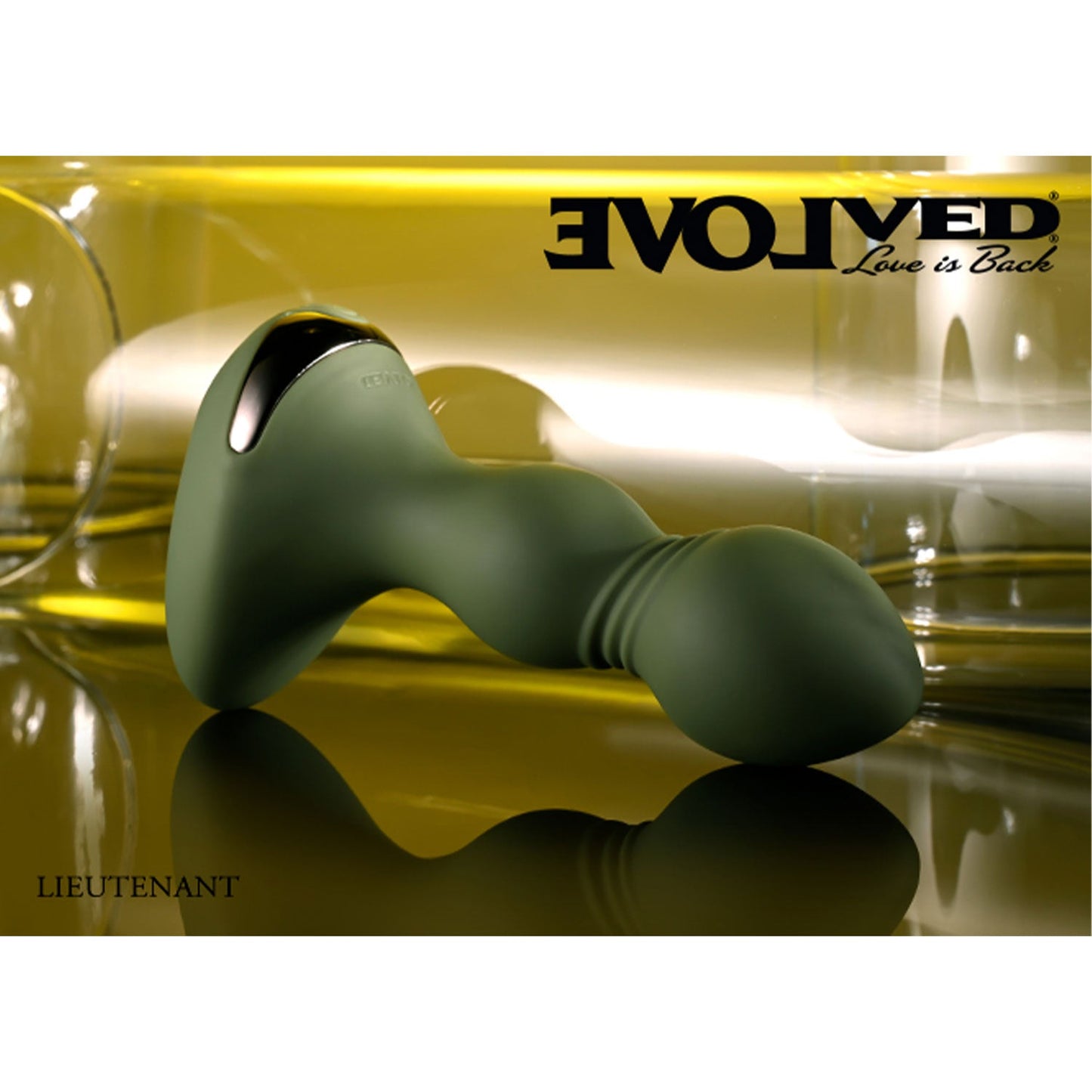 Evolved - Lieutenant Rechargeable Silicone Vibrating Anal Plug