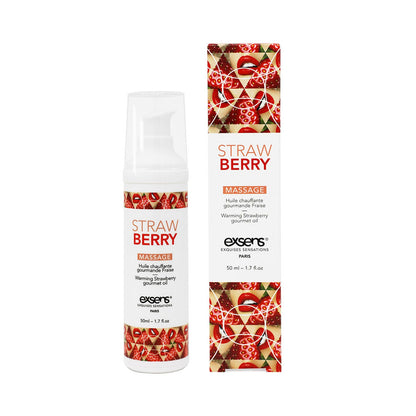 Exsens - Minyak Urut Intim Pemanas Strawberi 50ml