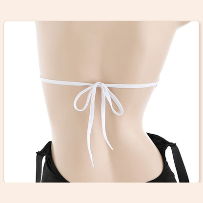 Fee Et Moi - Set Lingeri Halter Ikat Reben Setiausaha Chic