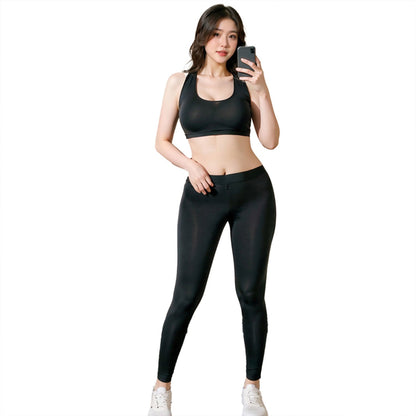 Fee Et Moi - Set Seluar Dalam dan Bra Renda Nipis Menggoda Hitam