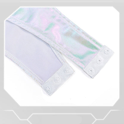 Fee Et Moi - Set Seluar Dalam Lingerie Telinga Kucing Holografik Berkilauan Saiz Bebas
