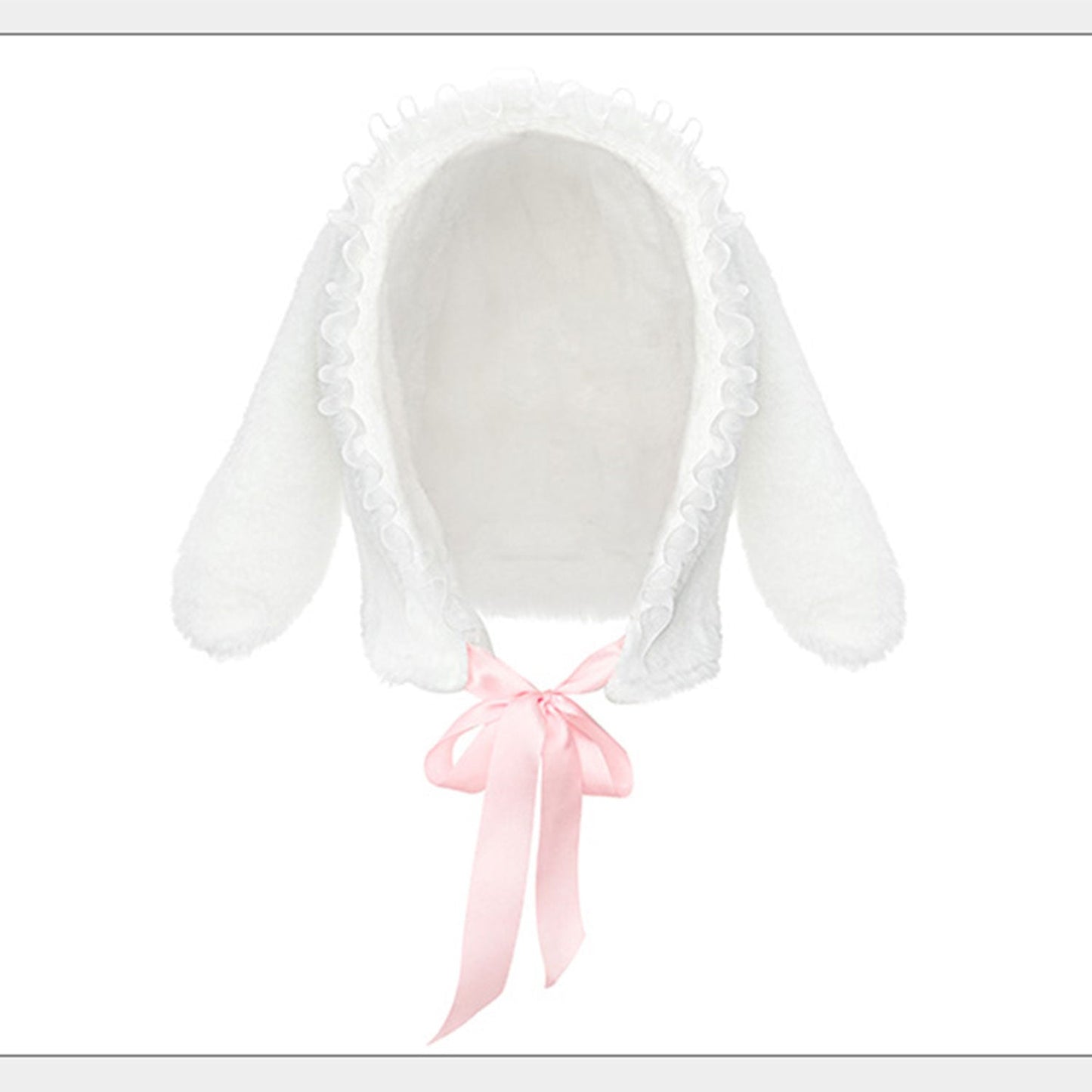 Fee Et Moi - Sexy Bunny Girl Furry Three-Point Costume Set White One Size