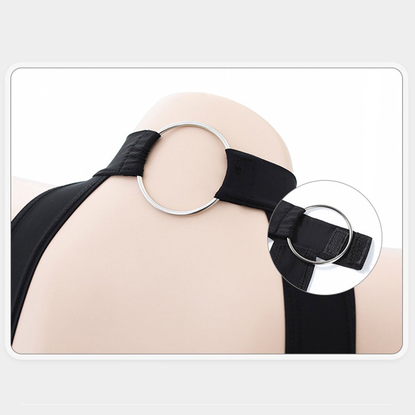 Fee Et Moi - Ice Silk Sexy Scoopback Dress with Matching Panty Grey