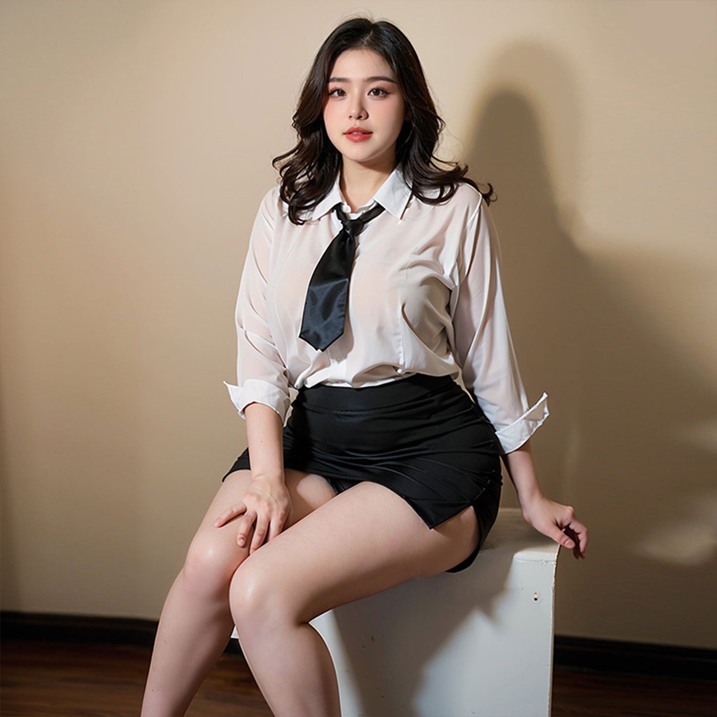 Fee Et Moi - Sultry Office Temptation Secretary Uniform Set Large