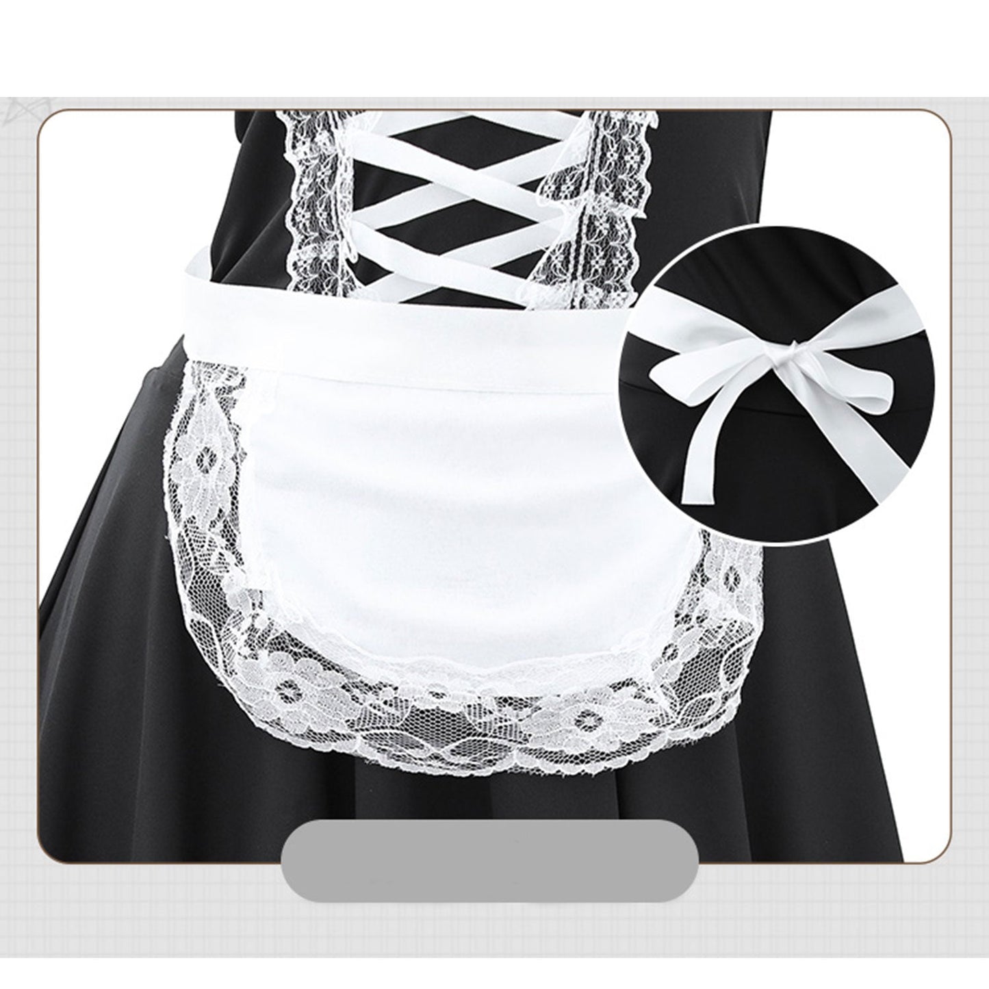 Fee Et Moi - Mischievous Bustier French Maid Uniform Set