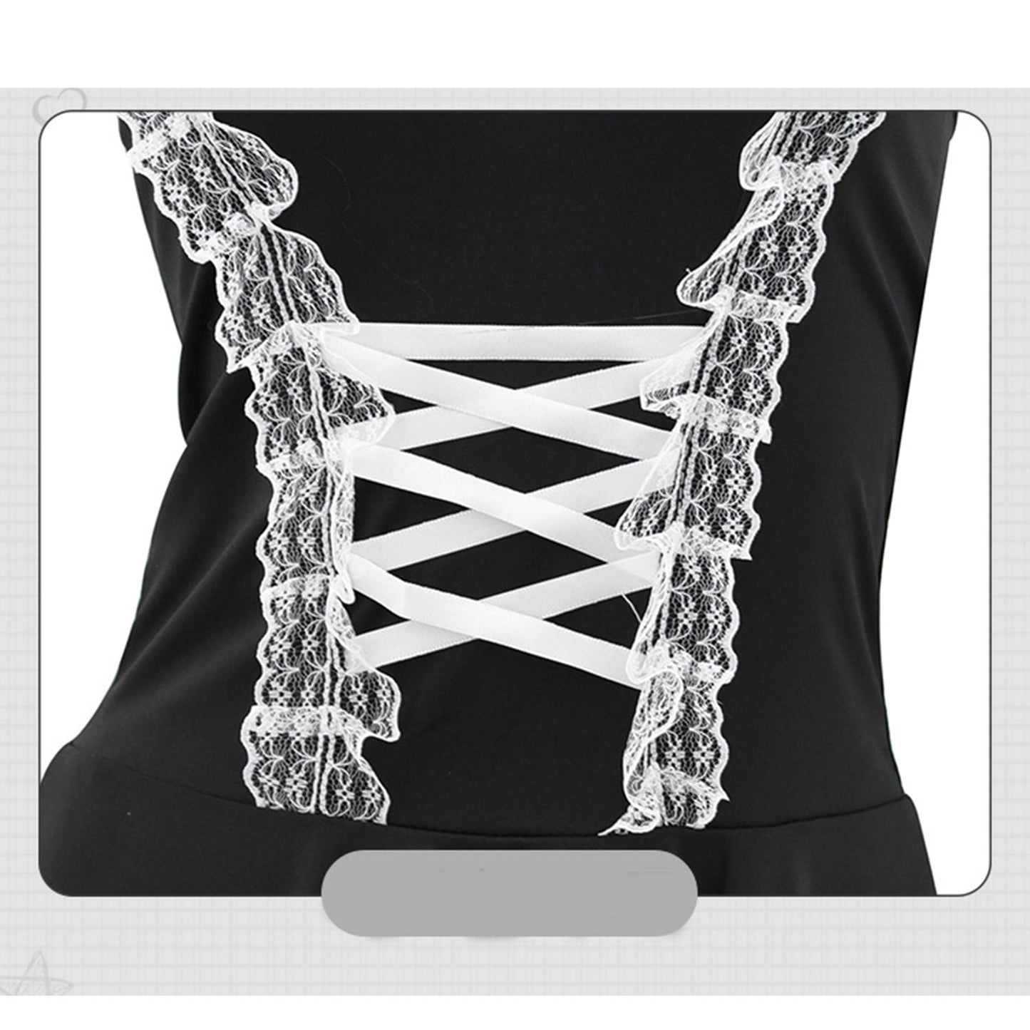 Fee Et Moi - Mischievous Bustier French Maid Uniform Set