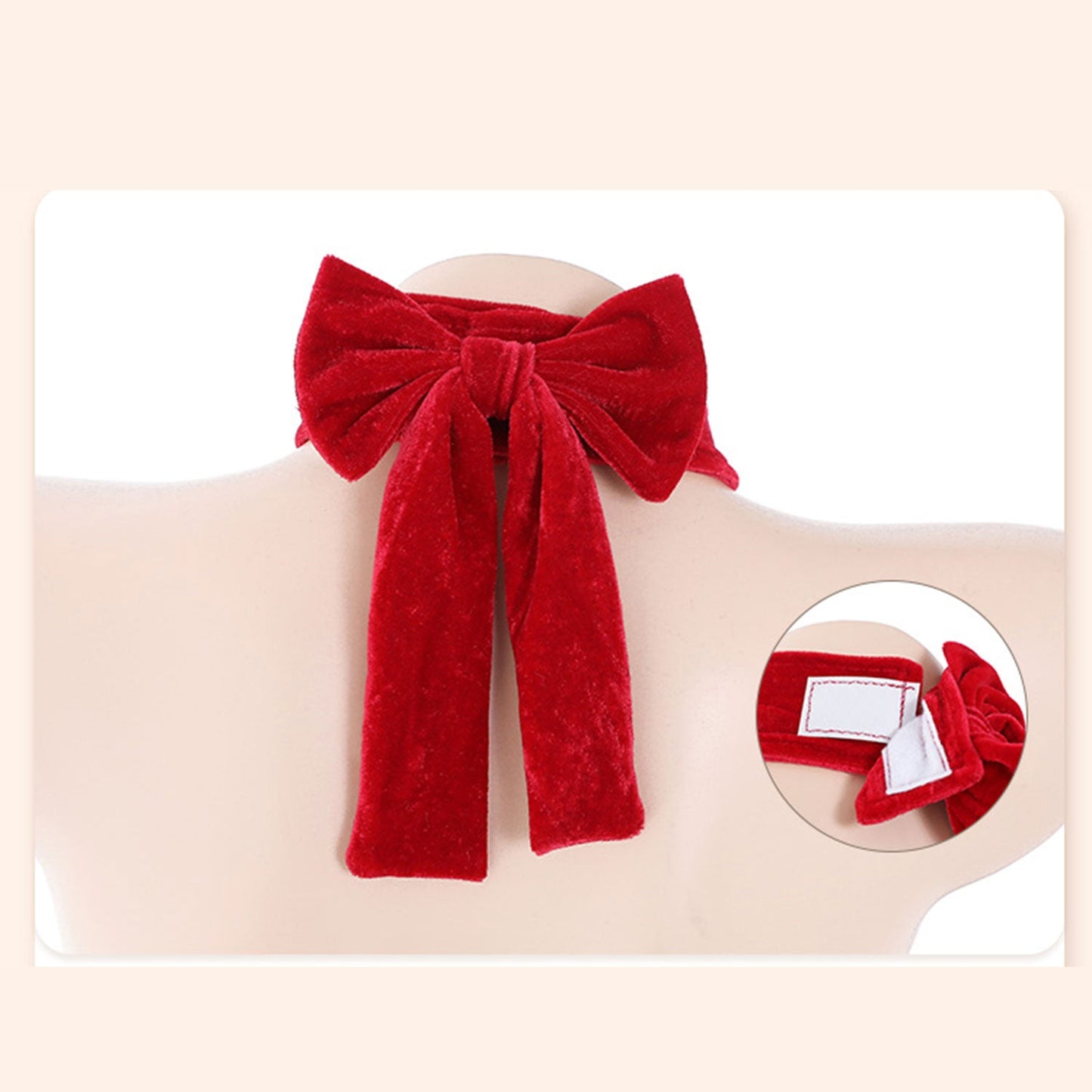 Fee Et Moi - Santa Flirty Red Sequin Bunny Lingerie Set