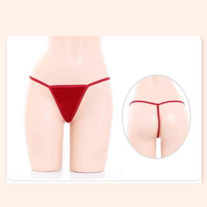 Fee Et Moi - Set Lingerie Arnab Berjuraian Merah Menggoda Santa