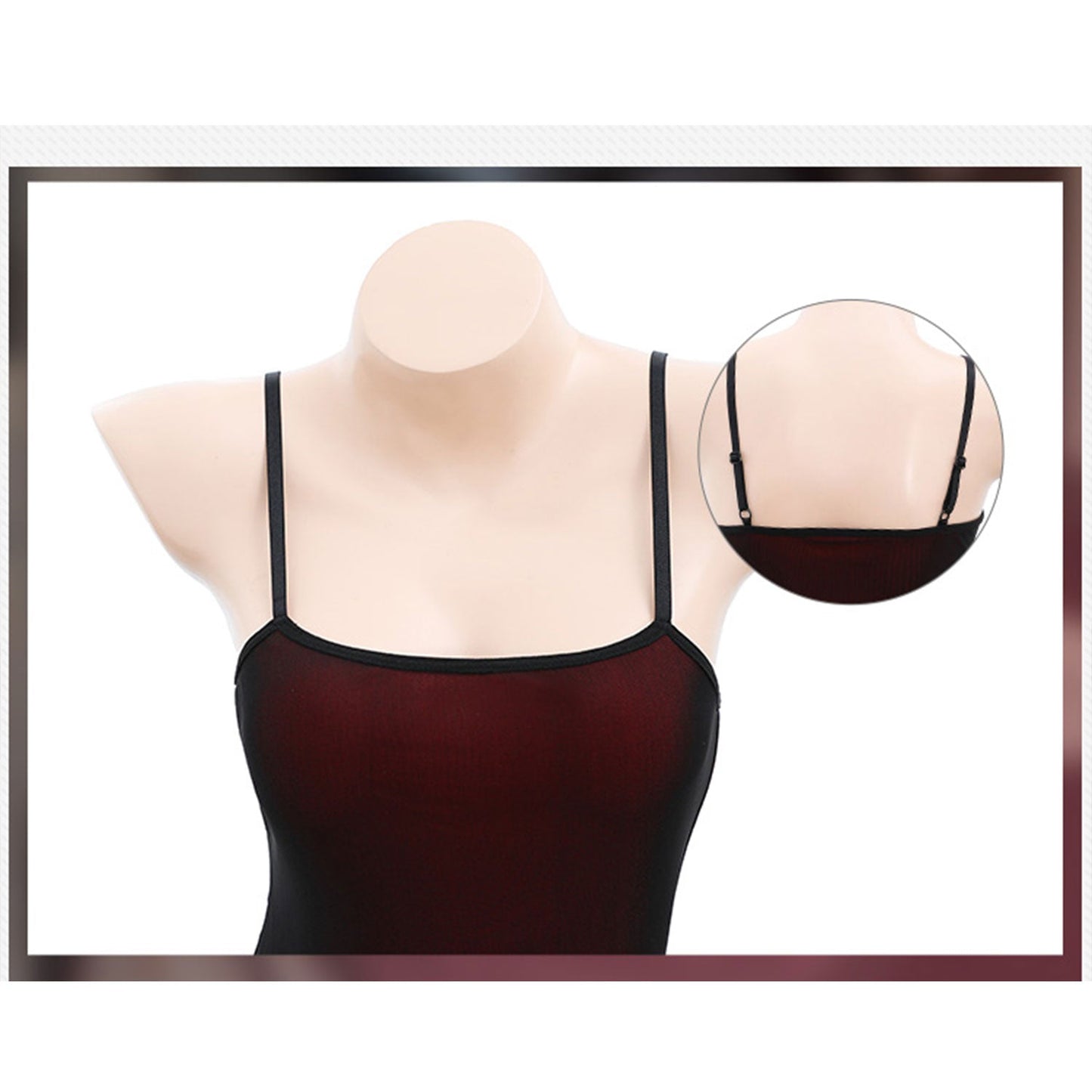 Fee Et Moi - Elegant Semi-Sheer Bodycon Nightwear with Slit