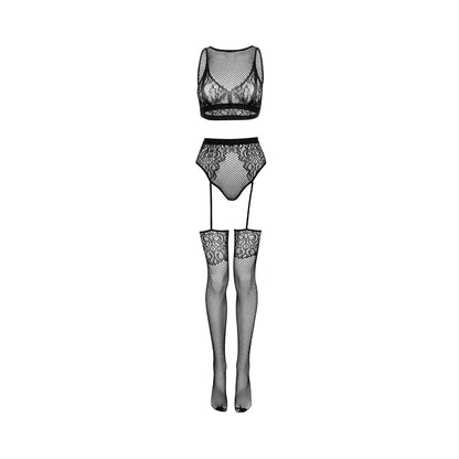Fifty Shades of Grey - Set Bra Lubang Kunci Renda Hitam Saiz Plus Captivate Queen