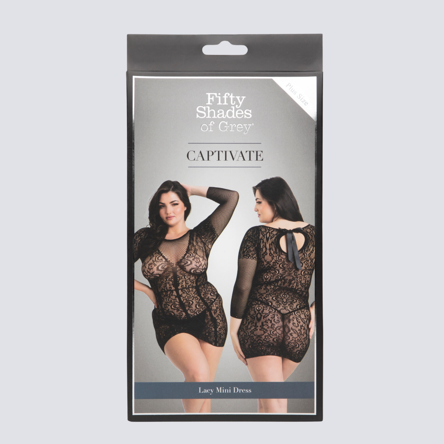 Fifty Shades of Grey - Captivate Plus Size Long Sleeve Mini Dress Queen