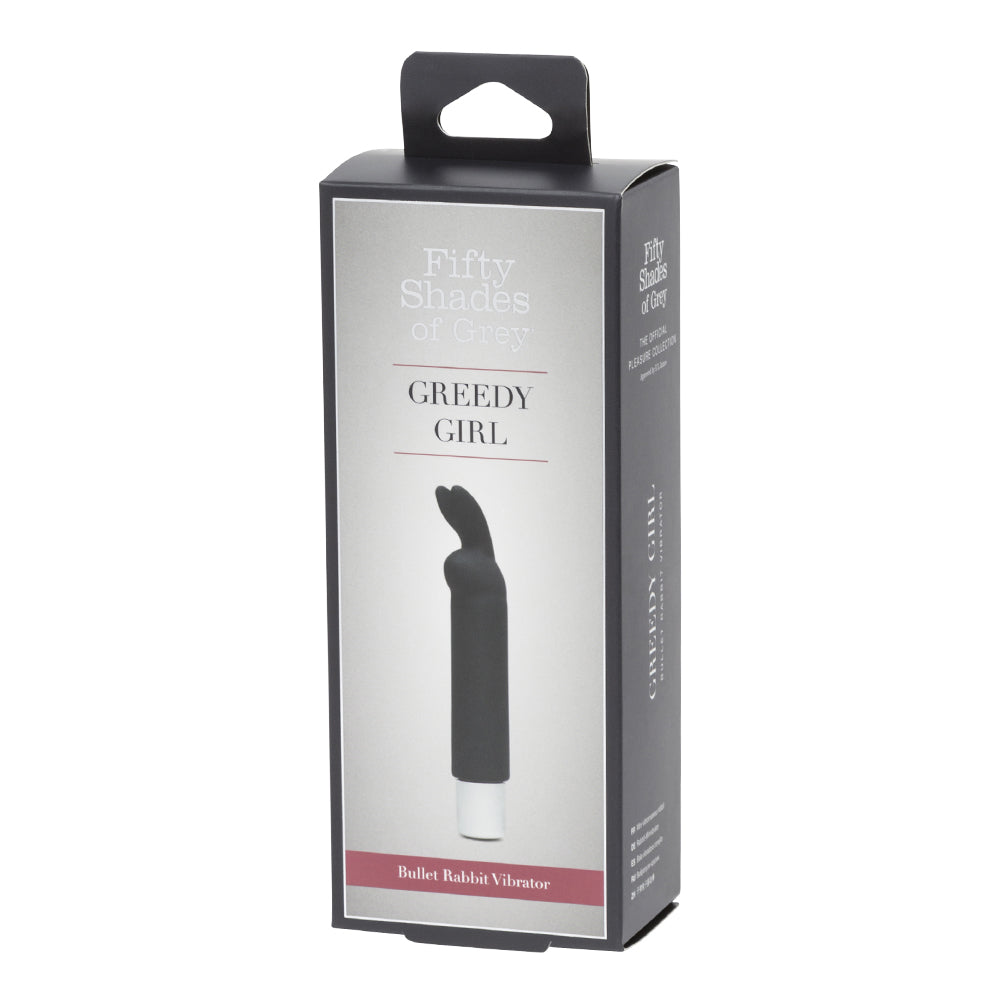 Fifty Shades Of Grey - Greedy Girl Rechargeable Bullet Rabbit Vibrator