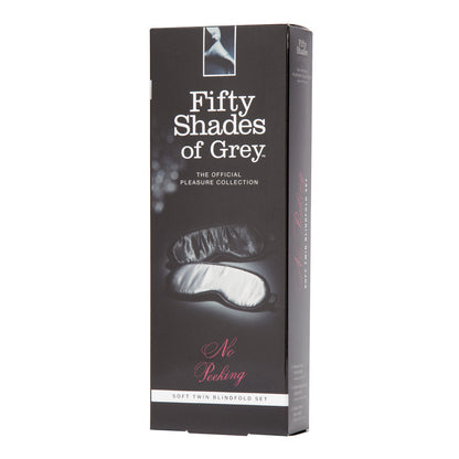 Fifty Shades Of Grey - Set Penutup Mata Berkembar Lembut Tanpa Intipan