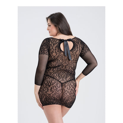 Fifty Shades of Grey - Captivate Gaun Mini Lengan Panjang Saiz Plus Queen