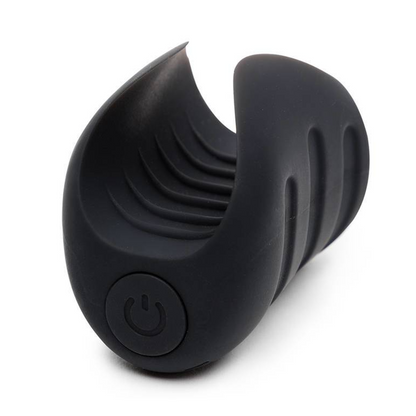 Fifty Shades Of Grey - Sensation Rechargeable Vibrating Pleasure Stroker (Hitam)