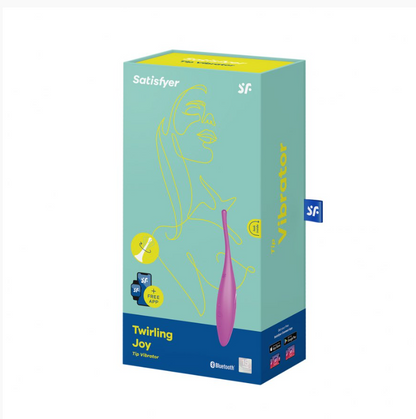 Satisfyer - Twirling Joy fuchsia termasuk Bluetooth dan Aplikasi