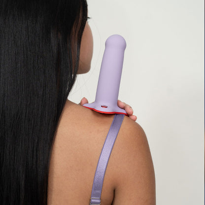Fun Factory – Dildo Silikon Amor Sesuai Tali pinggang dengan Cawan Sedutan