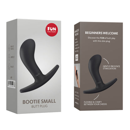 Fun Factory - Bootie Silicone Perangsang Prostat Silikon Kecil Hitam